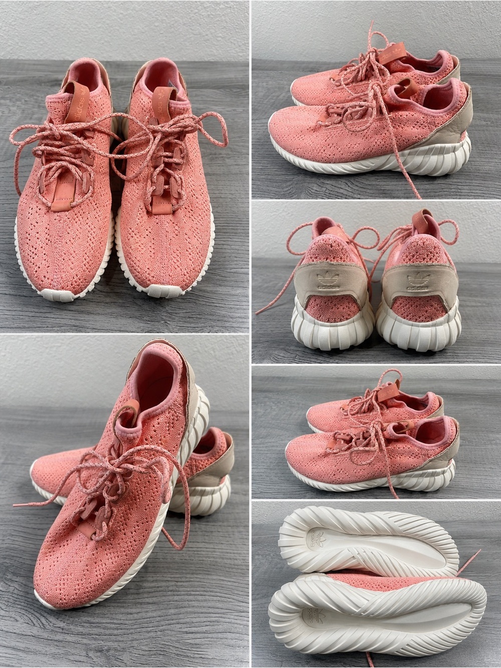 Adidas Pink Knit Sneakers | Lightweight Running Shoes